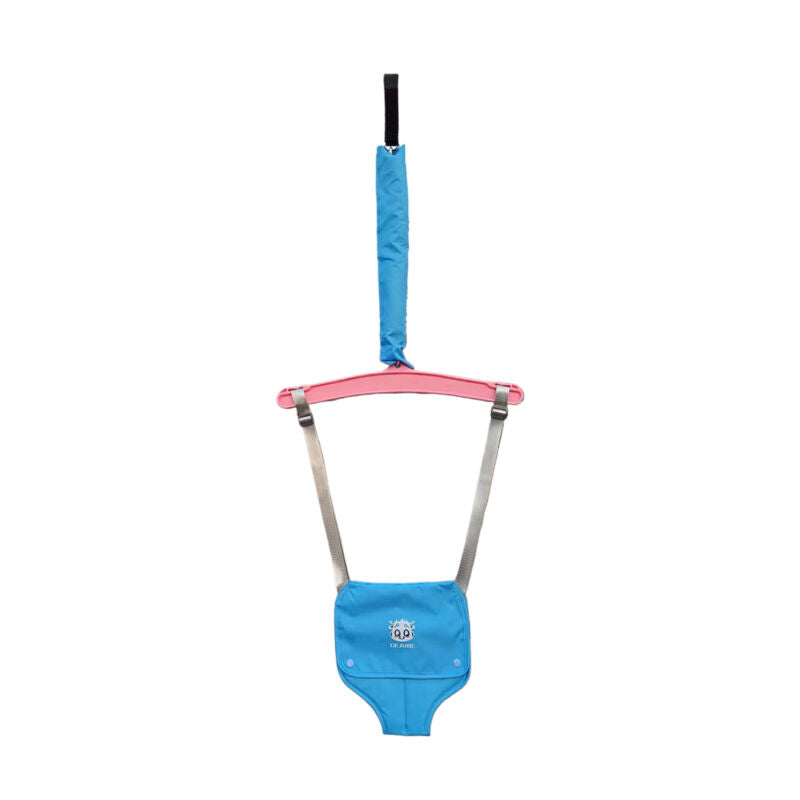Baby door jumper & swing developing motor skills; TinyBouncer infant activity for active play and baby exercise.