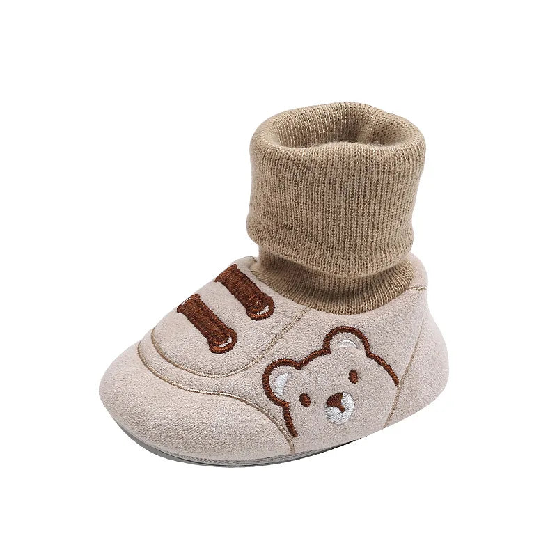 Soft & comfortable anti-slip socks shoes for toddlers. Infant footwear promoting safe first steps for boys & girls.