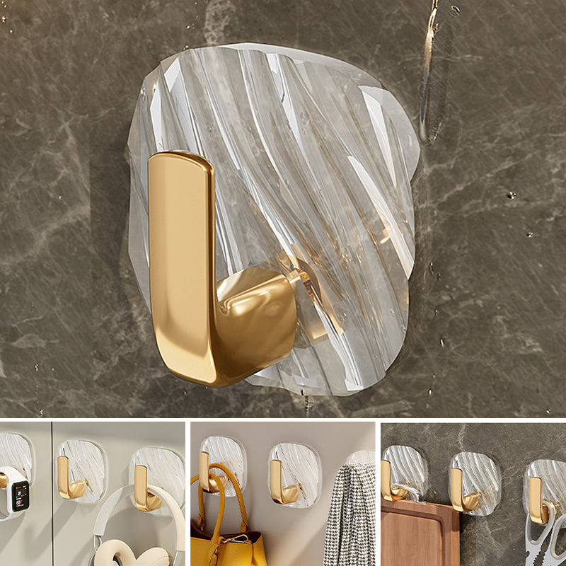 AcryGrip transparent no-drill hook, perfect for hanging items securely in any room.