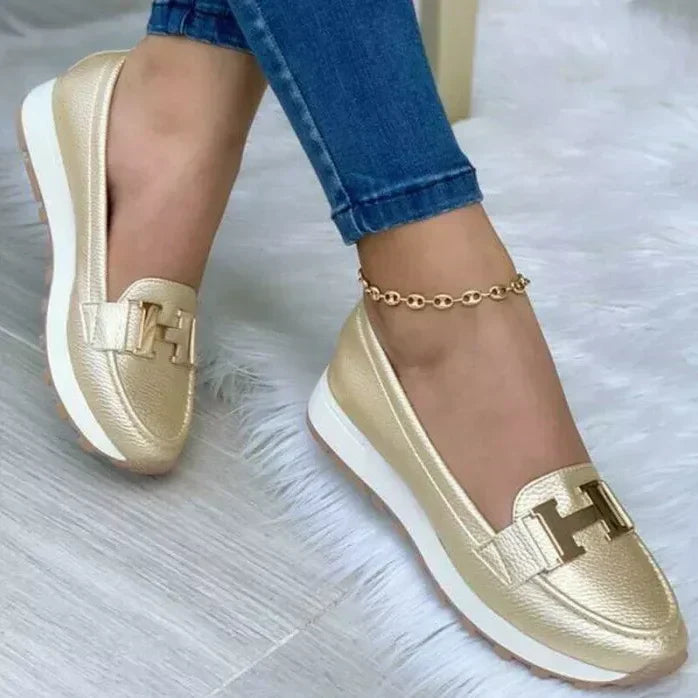 Modern trendy orthopedic shoes for women, combining style with essential foot support.