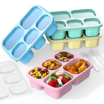 Blue/Pink/Green/Yellow - 5 Compartments