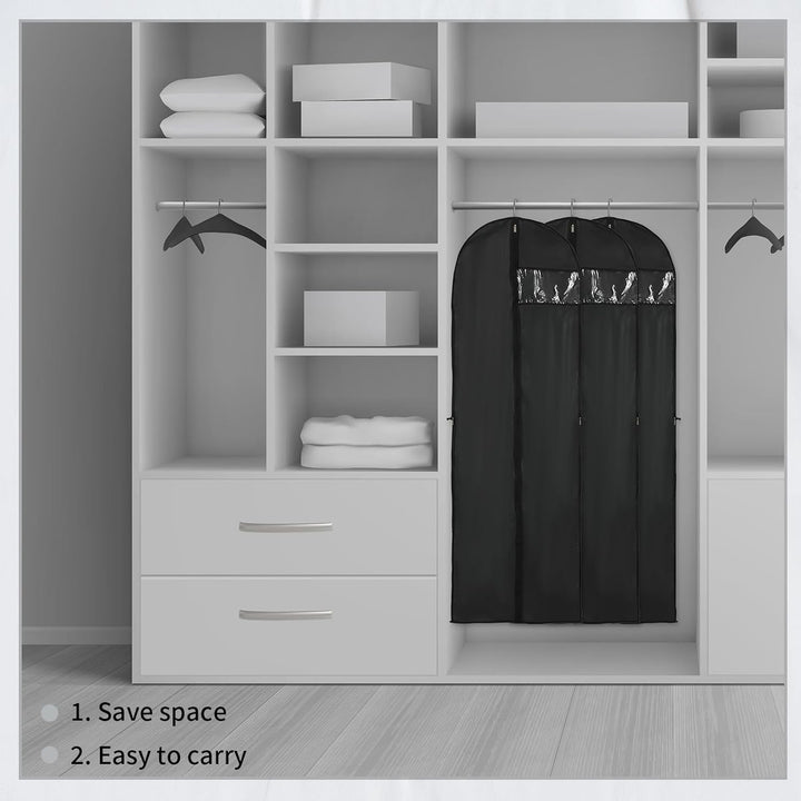 Folded 70-inch garment storage bag, a compact travel accessory for formalwear and gowns.