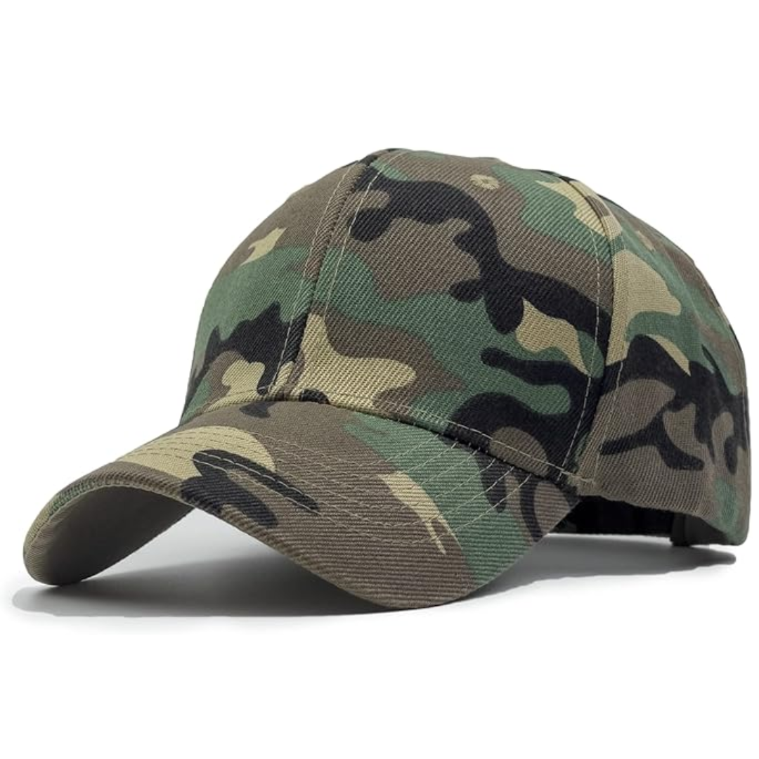 Unisex adjustable performance baseball cap in durable fabric, ideal for sports and casual wear