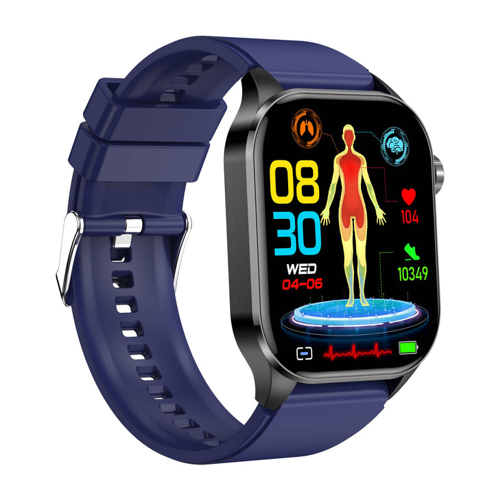 Monitor your health with VitaSense Advanced Fitness Smartwatch; track steps, sleep, and heart rate.
