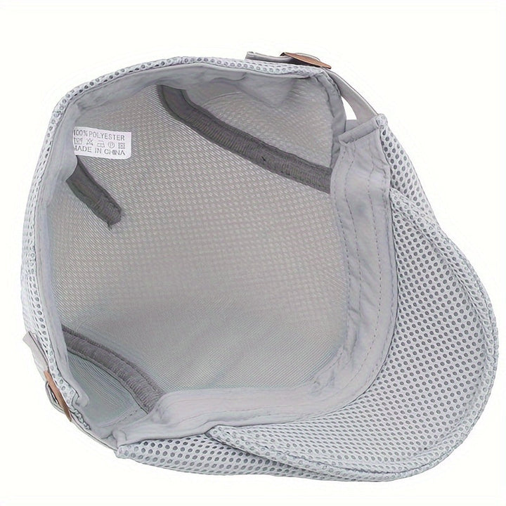 Lightweight summer flat cap, AirStyle unisex, breathable and comfortable, British style headwear