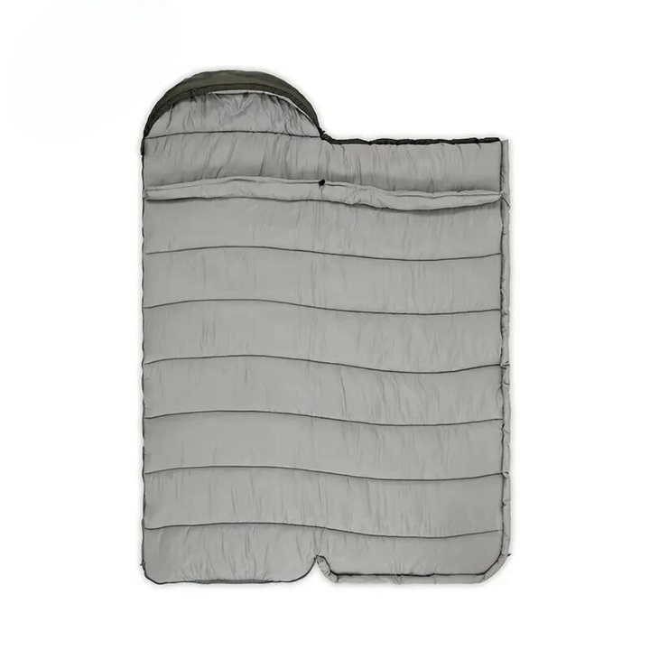 Durable, insulated AlpineTrail mummy sleeping bag fabric. Premium outdoor gear for rugged camping & hiking trips.