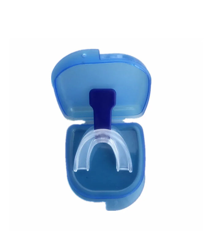 Oral health sleep aid: anti-snore mouthguard designed to relieve teeth grinding & ensure comfortable sleep.
