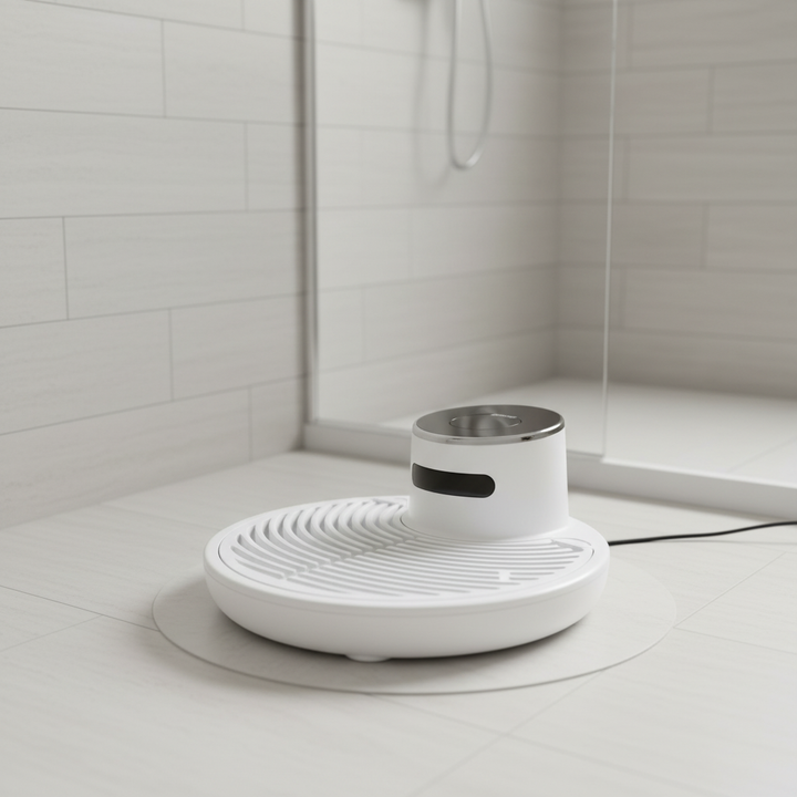Unisex Automated Touchless Body Dryer, ShowerGust, for quick and hygienic personal care