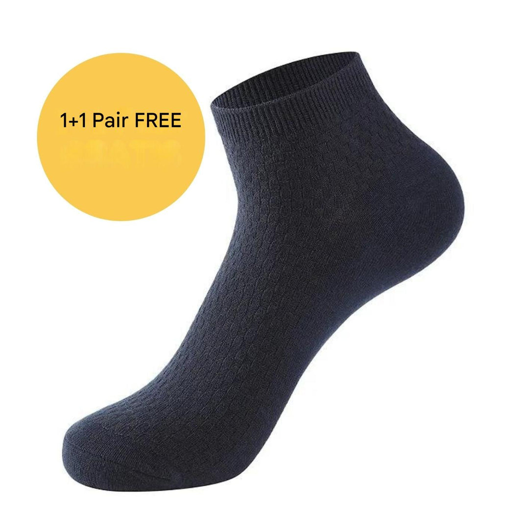 Ultra-comfort short socks for unisex, bamboo blend for all-season freshness.
