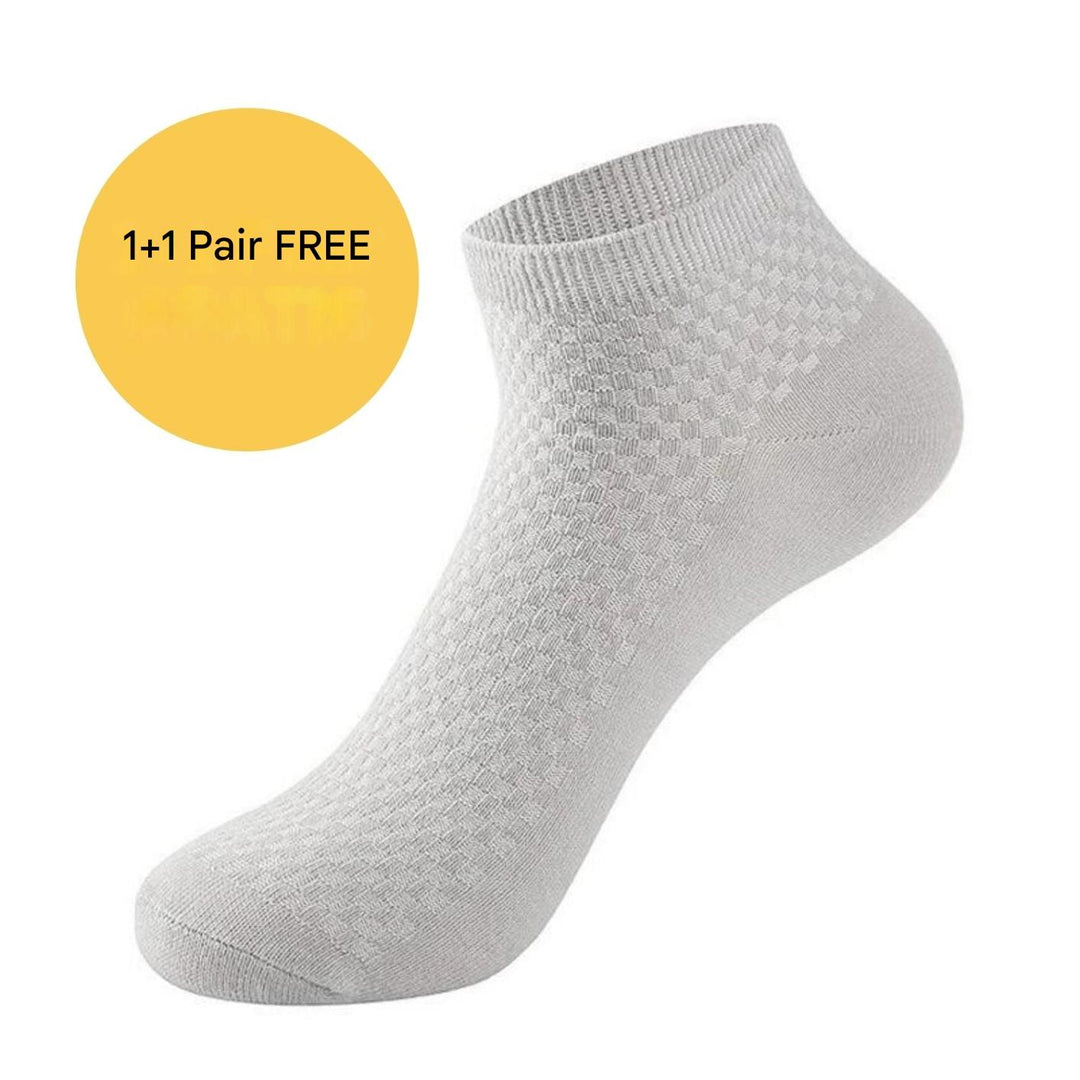 Unisex all-season comfort socks, odor control, perfect for active lifestyles.