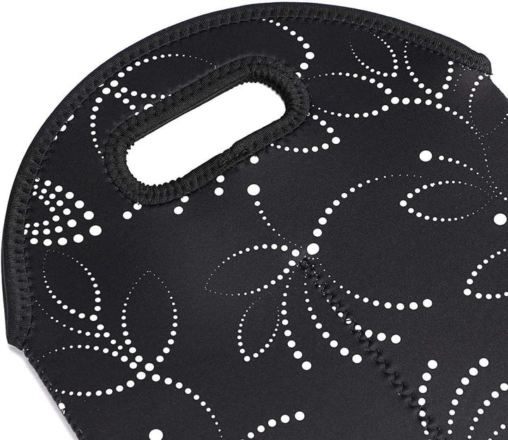 Functional and fashionable dual wine bottle tote, ensuring chilled drinks