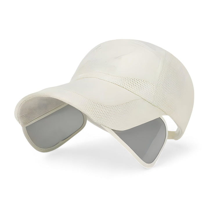 Stylish sun hat visor cap with UV protection, designed for unisex use during summer outdoor sports.