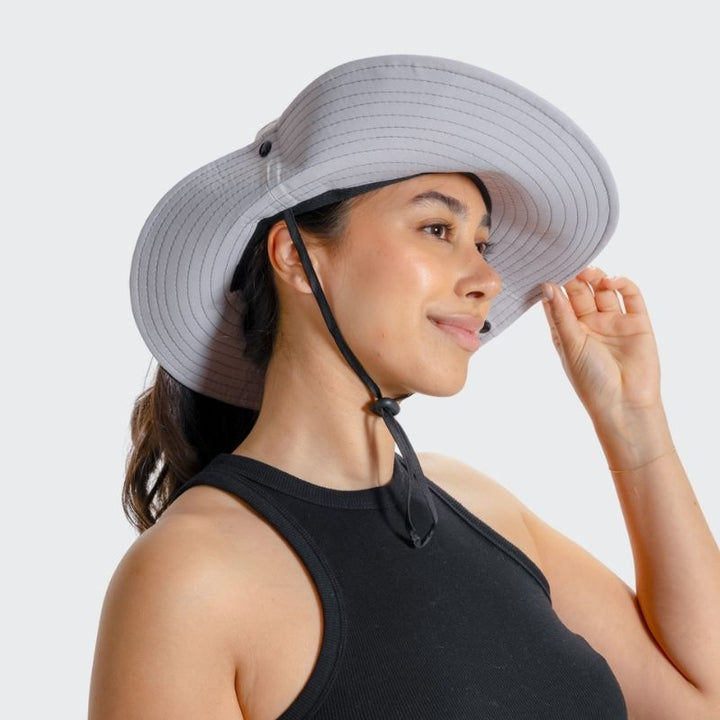 Beach essential: Clara unisex sun hat. Offers excellent sun protection for festivals & summer outdoor activities.