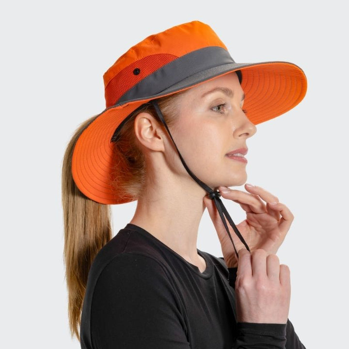 Get ready for summer with Clara unisex sun hat. Beach, festival, travel – essential sun protection & lightweight design.