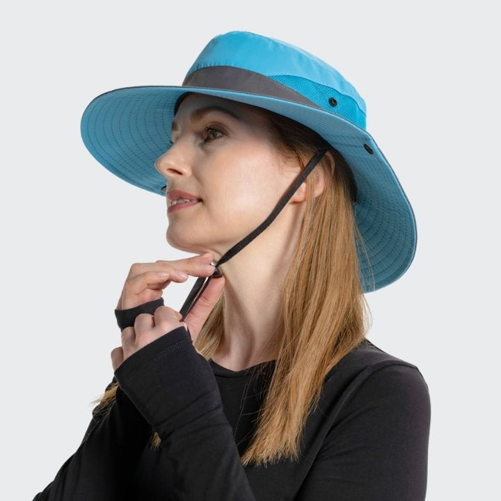 Clara unisex sun hat: your essential festival & beach companion. Offers great sun protection, lightweight & comfortable.