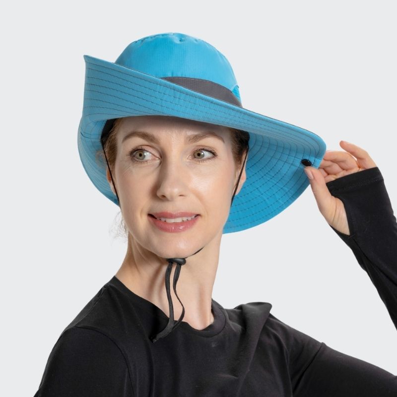 Lightweight Clara unisex sun hat for festivals, beaches, and sunny adventures. Essential sun protection & adjustable fit.