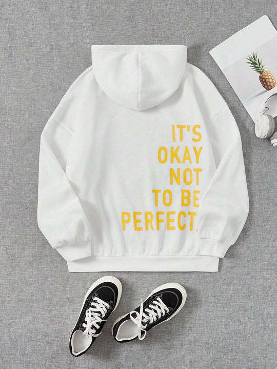 Stylish unisex pullover hoodie with a relaxed, oversized fit, ideal for streetwear & everyday comfort.