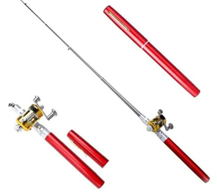 Enjoy fishing anywhere with this compact unisex travel fishing rod & reel kit.