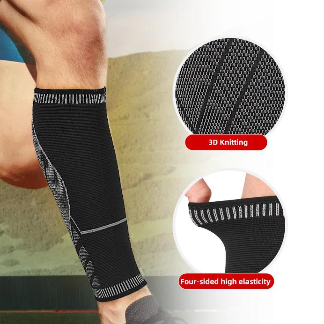 VenoFit compression calf sleeves for pain relief & muscle support. Ideal for daily wear, running, and post-workout recovery.