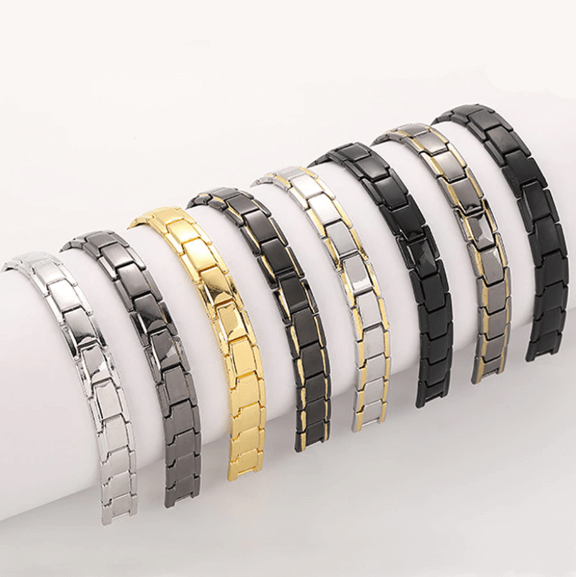 CoreFlex magnetic bracelet, a sleek and functional stainless steel accessory