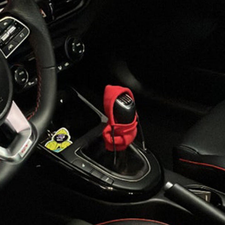 Soft cotton gear shift cover, a comfortable car accessory for interior protection & auto styling.