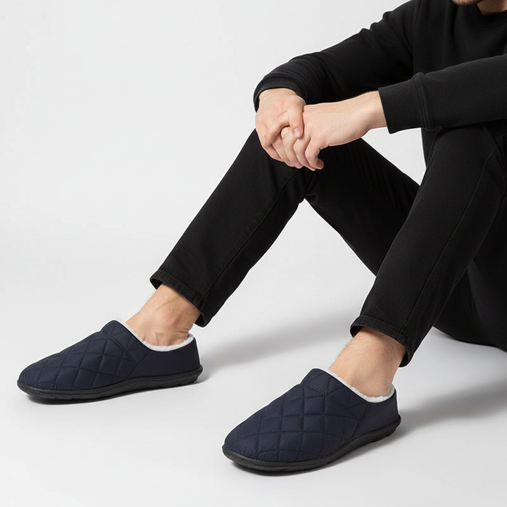 CozyKick unisex slippers, plush fleece lining, ideal house shoes for ultimate comfort