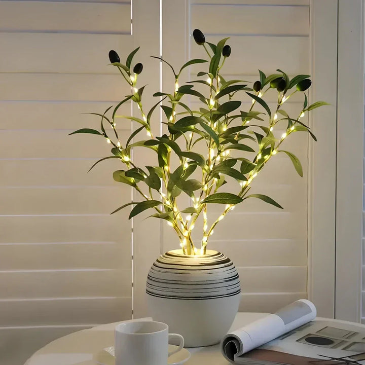 Tall decorative LED illuminated branches, statement piece for home or event