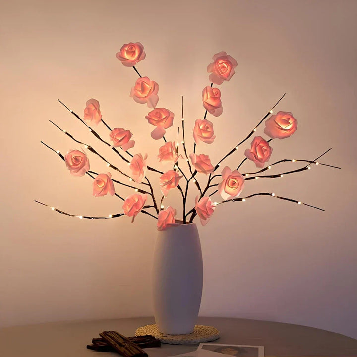 LumaBranches LED lit branches, bringing a magical glow to your space