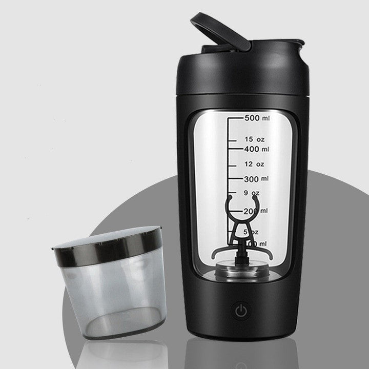 Unisex electric protein shaker cup, USB rechargeable, for protein shakes and smoothies, BPA-free