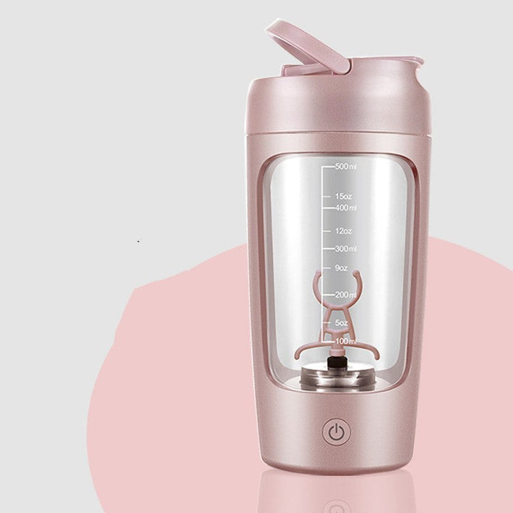 Smart electric protein shaker with USB-C port, powerful mixing for all your fitness drink needs