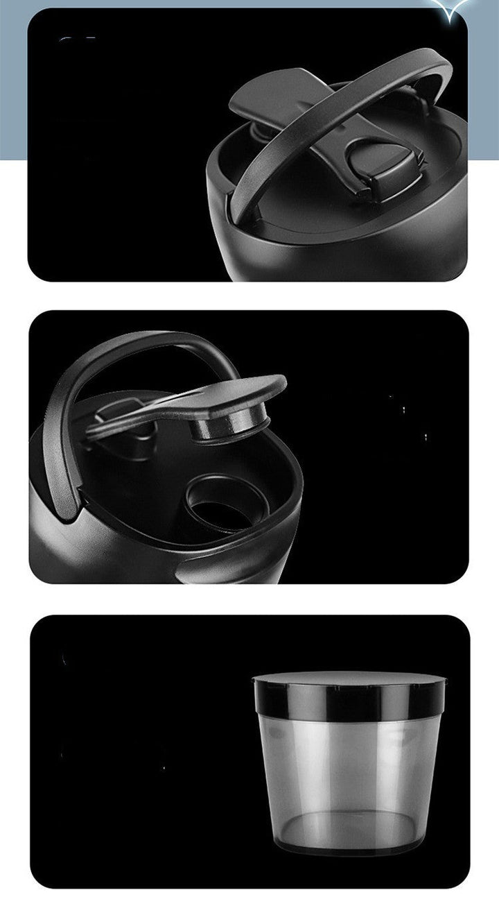 Gym accessory: automatic protein shaker with USB charging, ensures lump-free protein shakes
