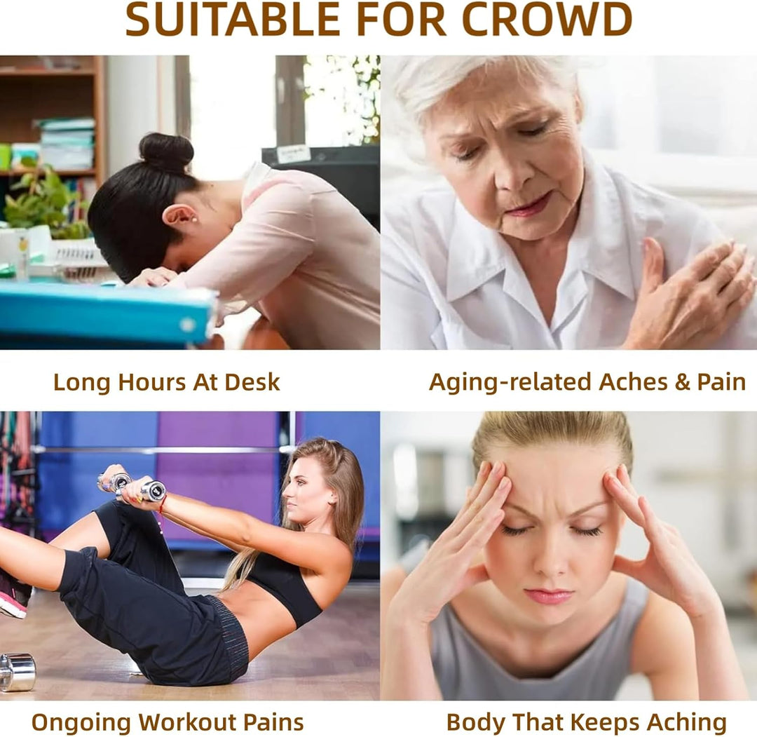 Electronic acupuncture pen for back, neck, and joint pain, promoting muscle recovery.