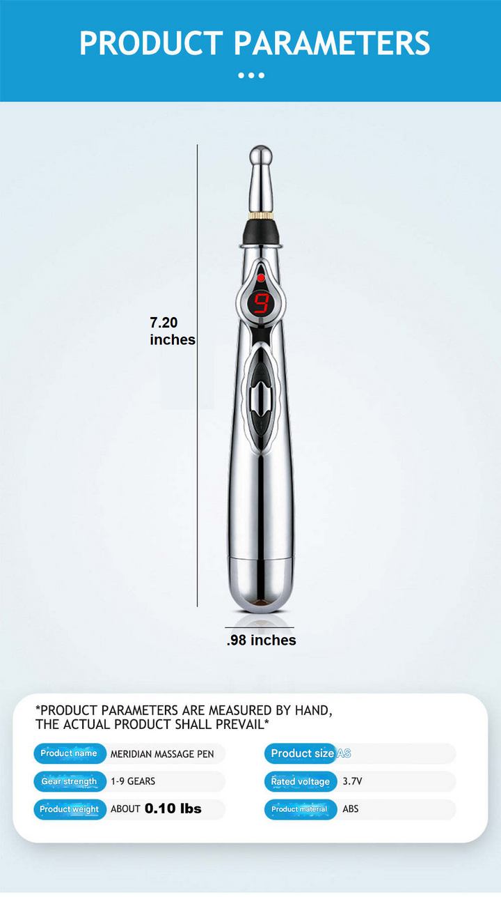 Experience therapeutic benefits with this electronic acupuncture pen for all ages.