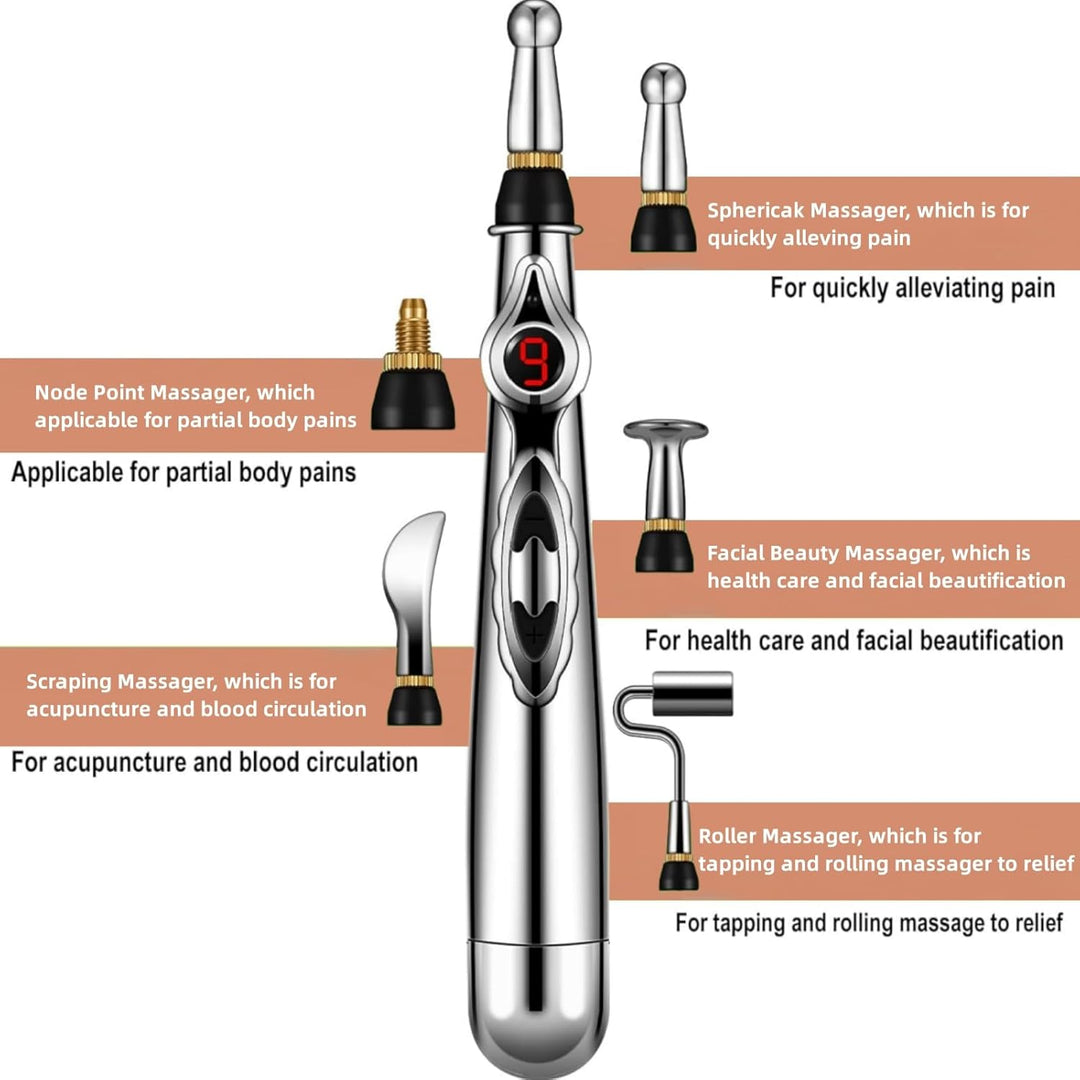 Target chronic pain with this innovative electronic massager for muscle relaxation.