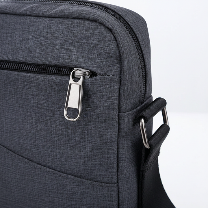 Unisex Ergonomic Anti-Theft Shoulder Bag with Adjustable Strap