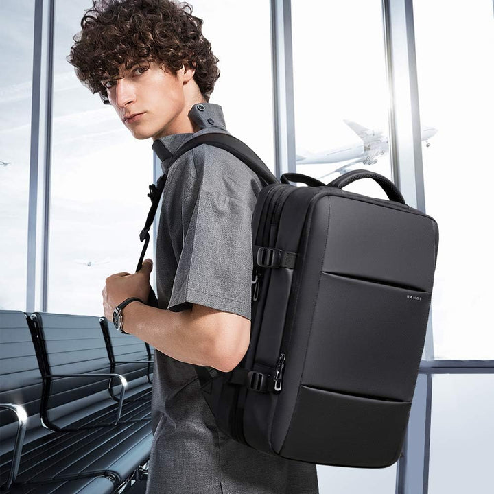 Anti-theft travel backpack, designed with hidden pockets for peace of mind.