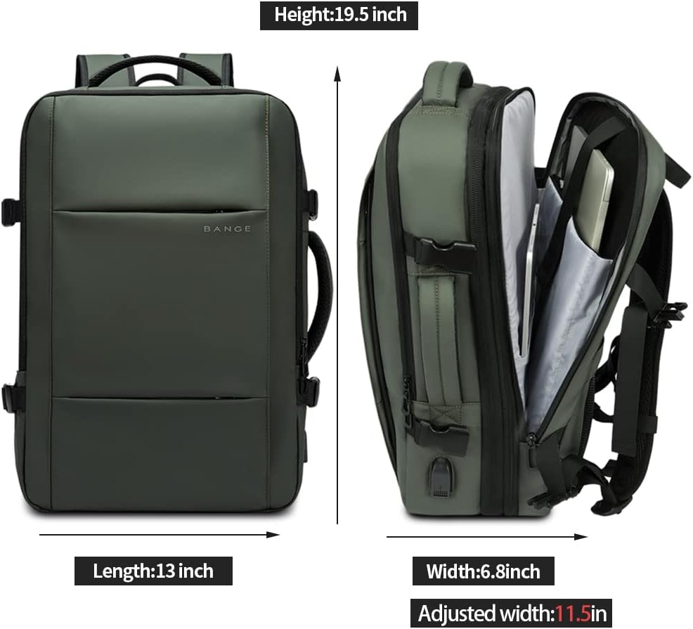 Expandable laptop bag & travel duffle, a practical choice for organized packing.