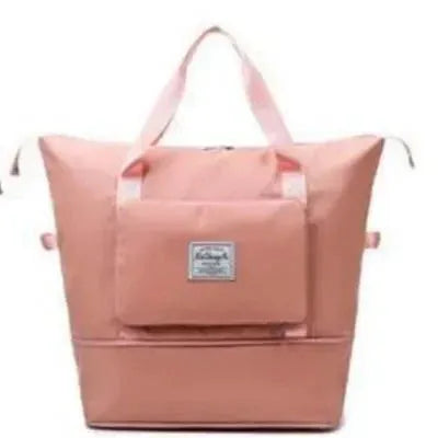 Compact unisex travel bag, functions as a reliable gym bag, weekend duffle, or emergency carry-on.