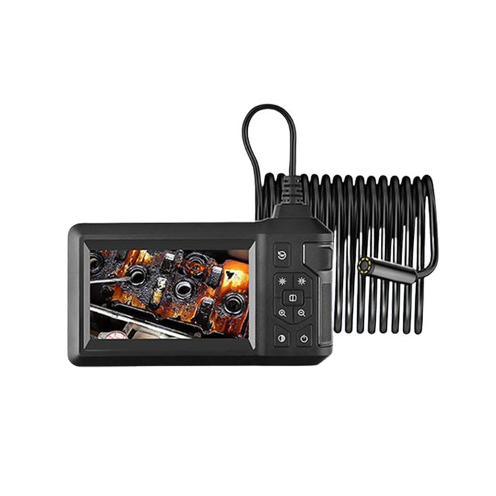 Versatile ScopeLite HD flexible endoscope camera with built-in screen for detailed inspections.