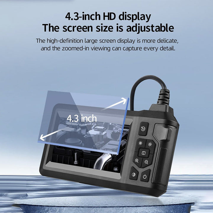 Diagnostic tool: HD inspection endoscope with screen for home inspections and hard-to-reach areas.