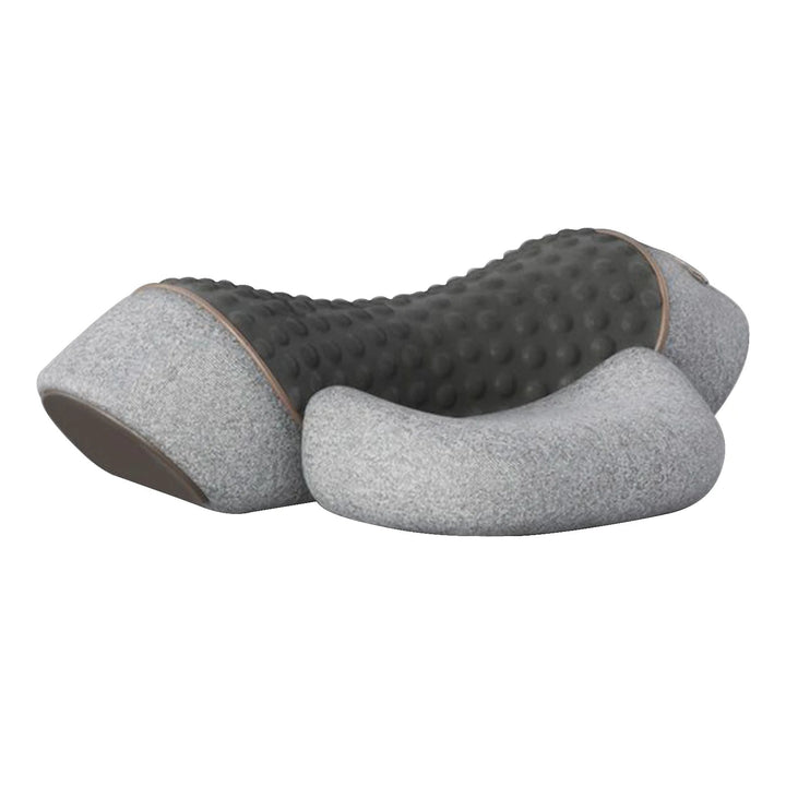 Versatile heated neck massager for unisex use, delivering warmth & tension relief.