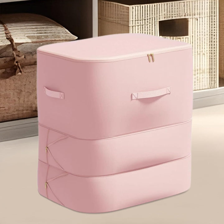 Unisex Large Self-Compressing Comforter Storage Bag