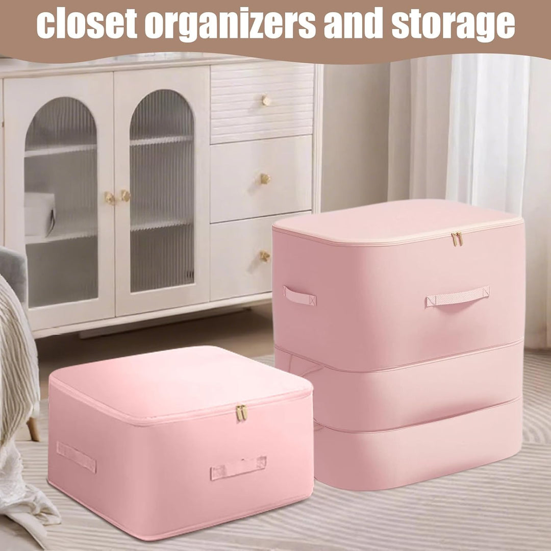 Unisex Large Self-Compressing Comforter Storage Bag