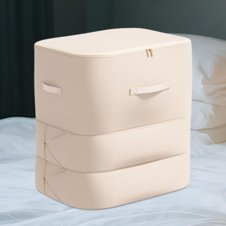 Unisex Large Self-Compressing Comforter Storage Bag