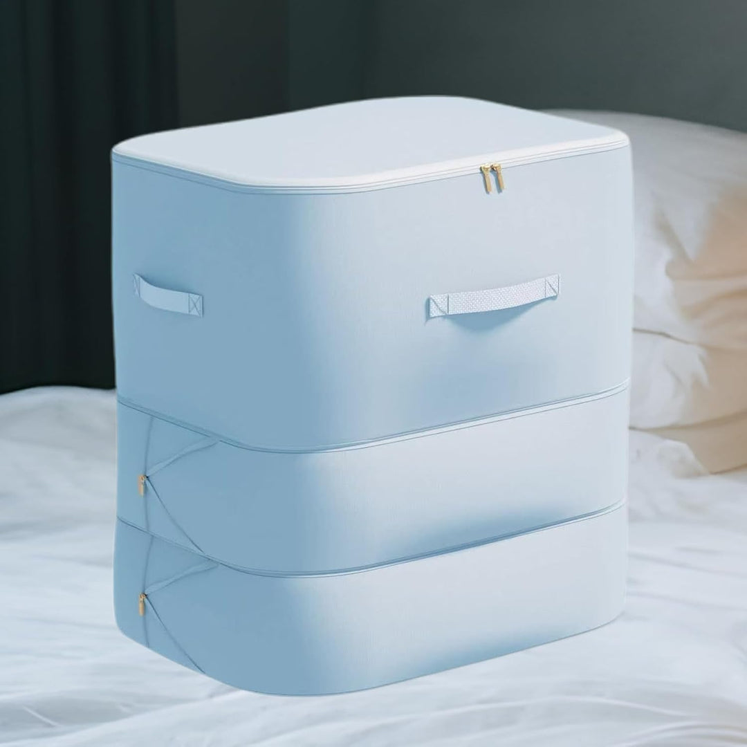Unisex Large Self-Compressing Comforter Storage Bag
