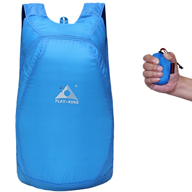 Lightweight outdoor 20L backpack, water-resistant & packable for adventures.