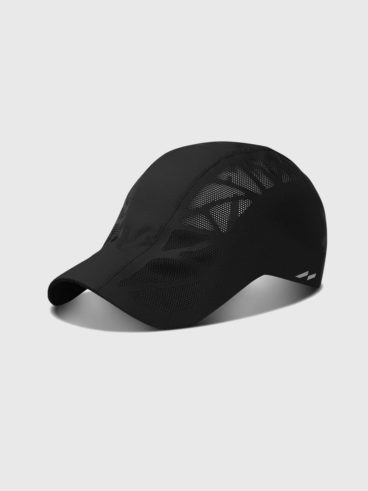 AeroPeak ventilated running cap featuring lightweight, quick-dry fabric & an adjustable design for men & women.