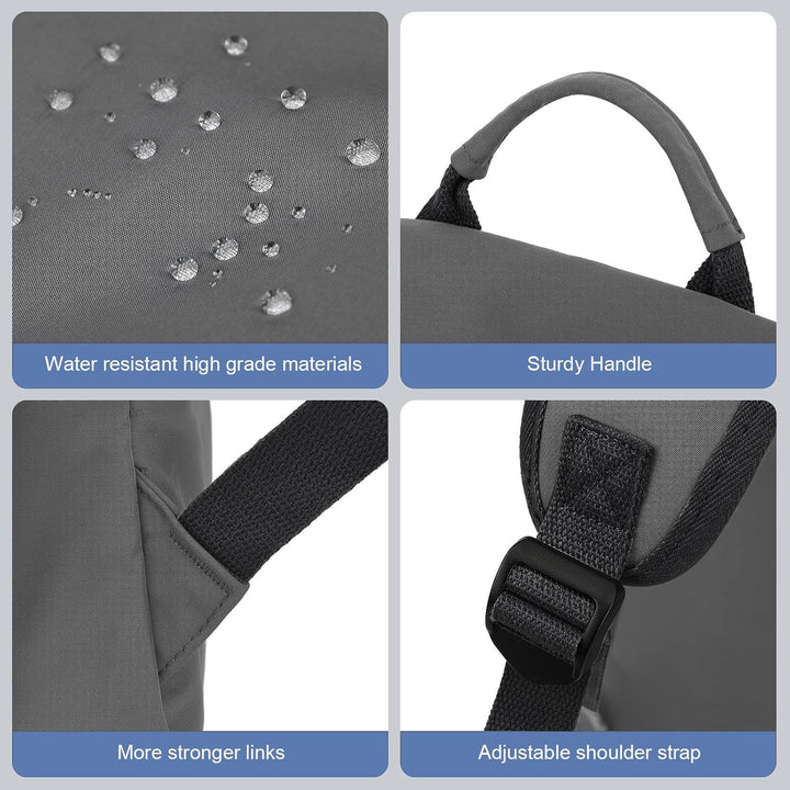 Travel backpack featuring organized compartments & laptop protection, unisex design.
