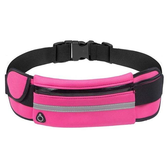 Unisex lightweight waterproof running belt, perfect for active men & women. Secure & comfortable.