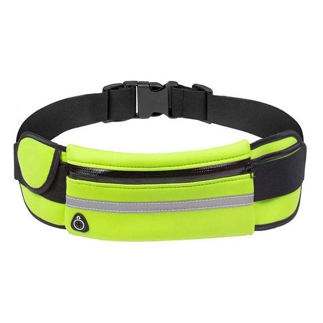 Versatile waterproof fanny pack for fitness, running, travel. Adjustable unisex sports belt for essentials.